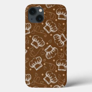 Coques Pour iPhone Cuisson du motif avec le casquette de chef