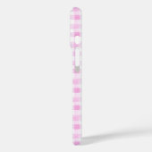 Coques Case-Mate iPhone Cuite Cerise Coquette Bow Rose En vichy (Verso / Gauche)