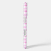 Coques Case-Mate iPhone Cuite Cerise Coquette Bow Rose En vichy (Verso / Droite)