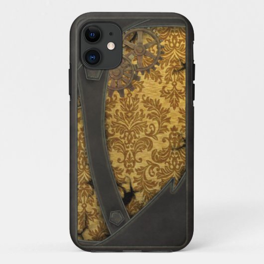 Coques Case-Mate iPhone Cuivre et or de Steampunk (Dos)