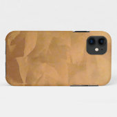 Coques Case-Mate iPhone Cuivre Métallique Brossé à la Main (Dos (Horizontal))