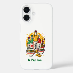Coques iPhone 16 Culture Pop Coréenne Impression Poitrine Sac à Dos