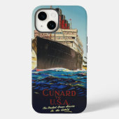 COQUES Case-Mate iPhone CUNARD OCEAN LINER AQUITANIA (Verso)