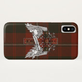 Coques Case-Mate iPhone Cunningham Tartan Cross (Dos (Horizontal))