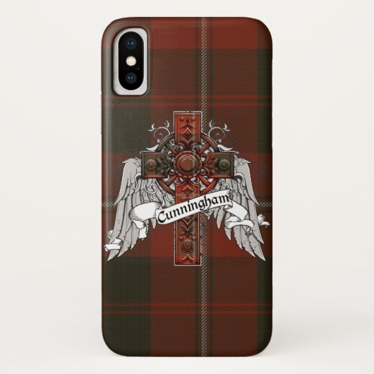 Coques Case-Mate iPhone Cunningham Tartan Cross (Dos)