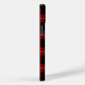 Coques Case-Mate iPhone Cunningham Tartan rouge noir (Verso / Droite)