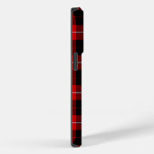 Coques Case-Mate iPhone Cunningham Tartan rouge noir (Verso / Droite)