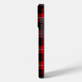 Coques Case-Mate iPhone Cunningham Tartan rouge noir (Verso / Gauche)