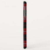 Coques Case-Mate iPhone Cunningham Tartan Rouge Noir Carreaux (Dos/Gauche)