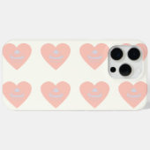 Coques Case-Mate iPhone cupcake blanc rose (Verso (horizontal))