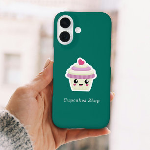 Coques iPhone 16 Cupcake Kawaii