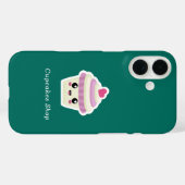 Coques Case-Mate iPhone Cupcake Kawaii (Verso (horizontal))