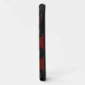 Coques Case-Mate iPhone cupcake rouge sang noir (Dos/Gauche)