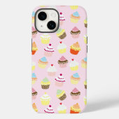 COQUES Case-Mate iPhone CUPCAKES MOTIF ROSE (Verso)