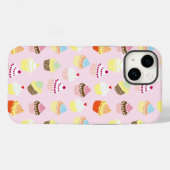 COQUES Case-Mate iPhone CUPCAKES MOTIF ROSE (Verso (horizontal))