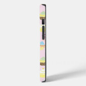 COQUES Case-Mate iPhone CUPCAKES MOTIF ROSE (Verso / Gauche)