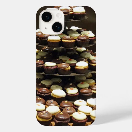 Coques Case-Mate iPhone Cupcakes Téléphone (Verso)