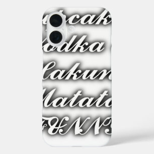 Coques iPhone 16 Cupcakes Vodka Hakuna Matata FUNNY