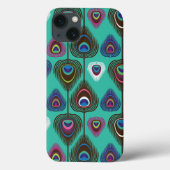 Coques Case-Mate iPhone cupeacock feat (Verso)