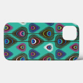 Coques Case-Mate iPhone cupeacock feat (Verso (horizontal))