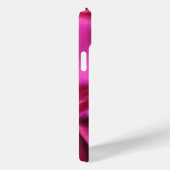 COQUES Case-Mate iPhone CUPID LACE COEUR SOIE ROSE FUCHSIA CLOS MONOGRAMME (Verso / Droite)