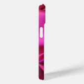 COQUES Case-Mate iPhone CUPID LACE COEUR SOIE ROSE FUCHSIA TISSU MONOGRAMM (Verso / Droite)