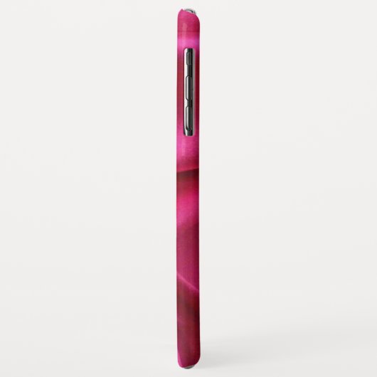 COQUES Case-Mate iPhone CUPID LACE COEUR SOIE ROSE FUCHSIA TISSU MONOGRAMM (Dos/Gauche)