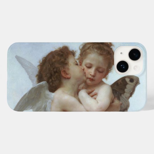 Coques Case-Mate iPhone Cupidé et psychique en tant qu'enfant (Verso (horizontal))