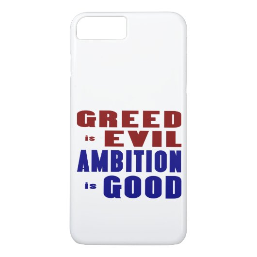 Coques Case-Mate iPhone Cupidité et ambition (Dos)
