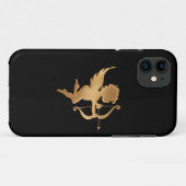 Coques Case-Mate iPhone Cupidon d'or (Dos (Horizontal))