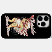 Coques Case-Mate iPhone CUPIDS STRIKE FORCE drôle de valentines cupides jo (Verso (horizontal))