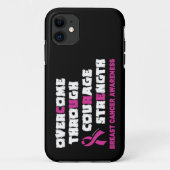 Coques Case-Mate iPhone CURE...Cancer du sein (Dos)