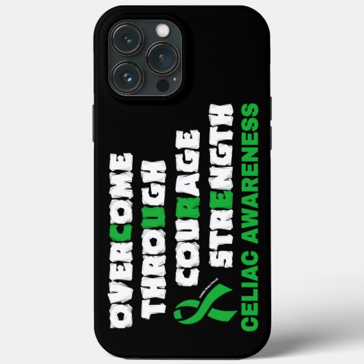 Coques Case-Mate iPhone CURE...Celiac (Verso)