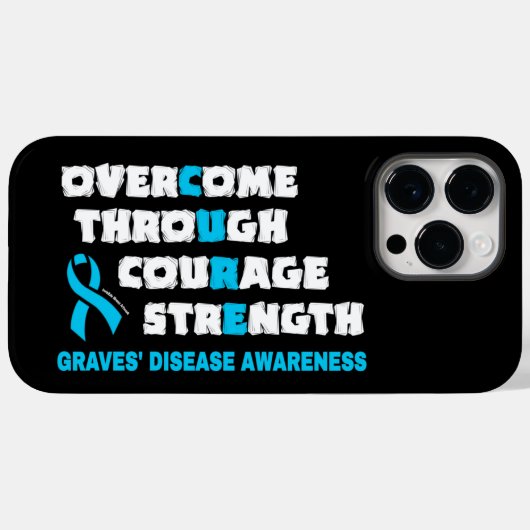 Coques Case-Mate iPhone CURE...Graves' (Verso (horizontal))