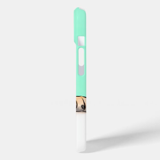 Coques Case-Mate iPhone Curieux chien (Verso / Gauche)