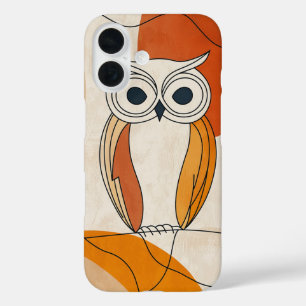 Coques iPhone 16 Curieux look de hibou