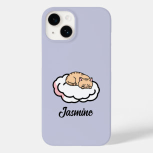 Coque Pour iPhone 14 Curling Chubby Personnalisé - Cute