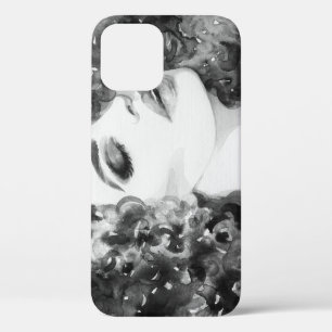 Case-Mate iPhone Case Curly Grace : Mode Aquarelle Beauté