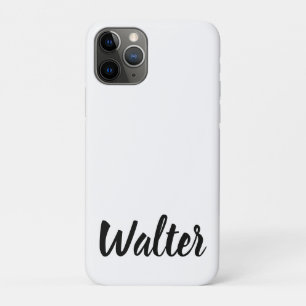 Case-Mate iPhone Case Curvy Walter Name,