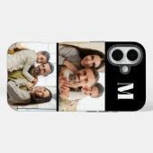 Coques Case-Mate iPhone Custom 2 Family Photo & Monogrammed (Verso (horizontal))