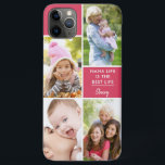 Case-Mate iPhone Case Custom 4 Photo Nana Life est la meilleure vie rose<br><div class="desc">coque iphone personnalisé pour nana - ajoutez votre nom et 4 de vos photos préférées. Le modèle photo est configuré pour que vous puissiez ajouter vos photos dans le sens des aiguilles d'une montre en haut à droite. La citation nana dit "Nana Life is the Best Life" suivie de votre...</div>