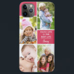 Case-Mate iPhone Case Custom 4 Photo Nana Life est la meilleure vie rose<br><div class="desc">coque iphone personnalisé pour nana - ajoutez votre nom et 4 de vos photos préférées. Le modèle photo est configuré pour que vous puissiez ajouter vos photos dans le sens des aiguilles d'une montre en haut à droite. La citation nana dit "Nana Life is the Best Life" suivie de votre...</div>