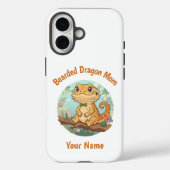 Coques Case-Mate iPhone Custom Bearded Dragon Mom iPhone Case (Verso)