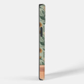 Coques Case-Mate iPhone Custom Boho Sunflowers Wood Effect (Verso / Droite)