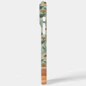 Coques Case-Mate iPhone Custom Boho Sunflowers Wood Effect (Verso / Gauche)