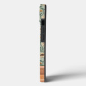 Coques Case-Mate iPhone Custom Boho Sunflowers Wood Effect (Verso / Gauche)