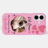 Coques Case-Mate iPhone Custom Cat Lover Phone Case with Photo  (Verso (horizontal))