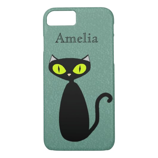Coques Case-Mate iPhone Custom colour mod cat case (Dos)