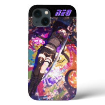 Custom Cyberpunk Anime Girl Ninja Kunoichi