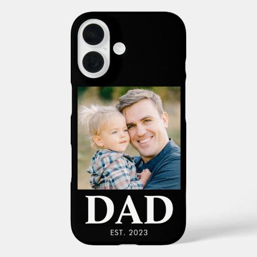 Coques Case-Mate iPhone Custom Dad Established Photo Fathers Day (Verso)